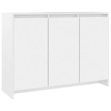 Credenza Bianca 102x33x75 cm in Truciolato