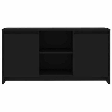 Mobile Porta TV Nero 102x37,5x52,5 cm in Truciolato