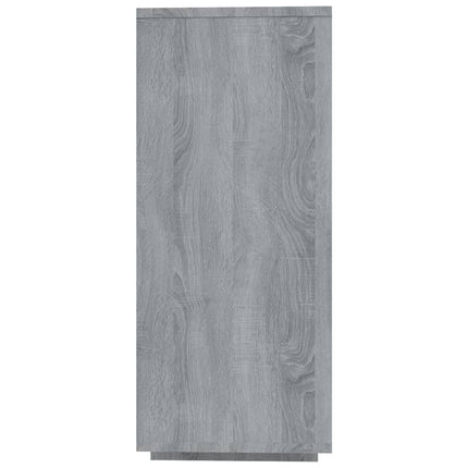 Credenza Grigio Sonoma 120x30x75 cm in Truciolato