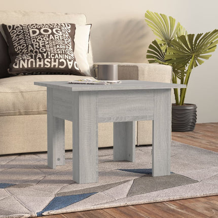Tavolino da Salotto Grigio Sonoma 55x55x42 cm in Truciolato