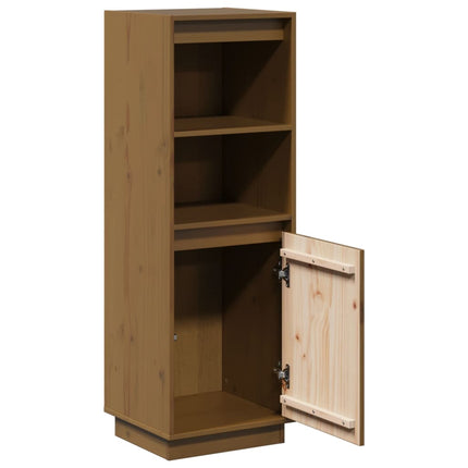 Credenza Ambra 37x34x110 cm in Legno Massello di Pino