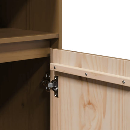 Credenza Ambra 37x34x110 cm in Legno Massello di Pino