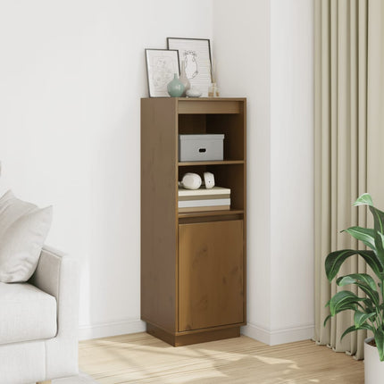Credenza Ambra 37x34x110 cm in Legno Massello di Pino