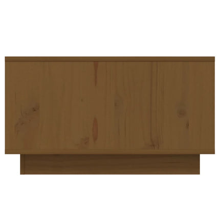 Tavolino da Salotto ambra 55x56x32 cm in Legno Massello di Pino