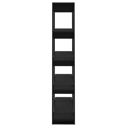 Libreria/Divisorio Nero 100x30x160 cm