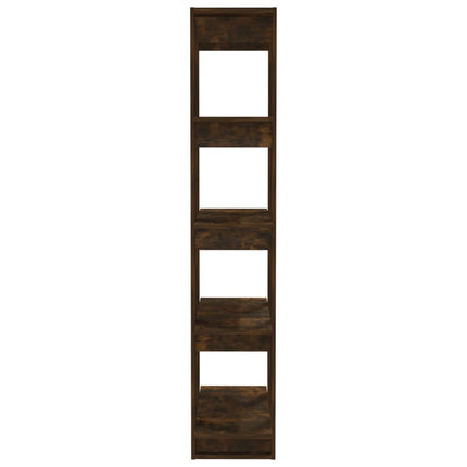 Libreria/Divisorio Rovere Fumo 80x30x160 cm in Truciolato