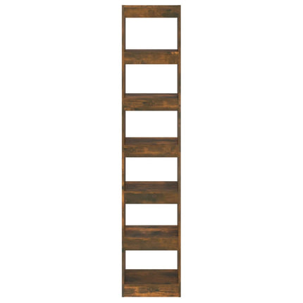 Libreria/Divisorio Rovere Fumo 40x30x198 cm