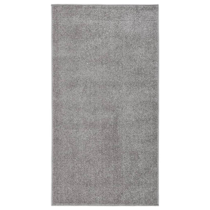 Tappeto a Pelo Corto 80x150 cm Grigio