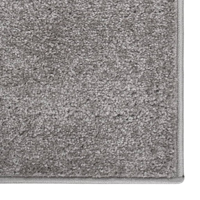 Tappeto a Pelo Corto 140x200 cm Grigio