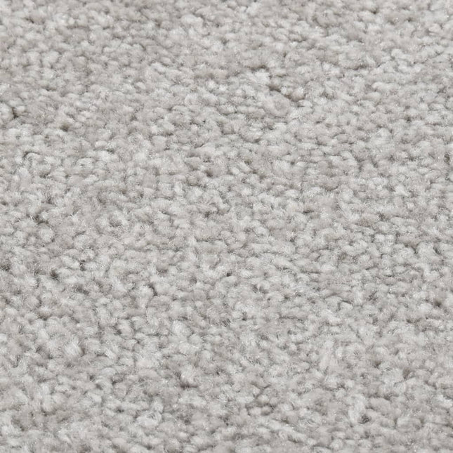 Tappeto a Pelo Corto 80x150 cm Grigio Chiaro