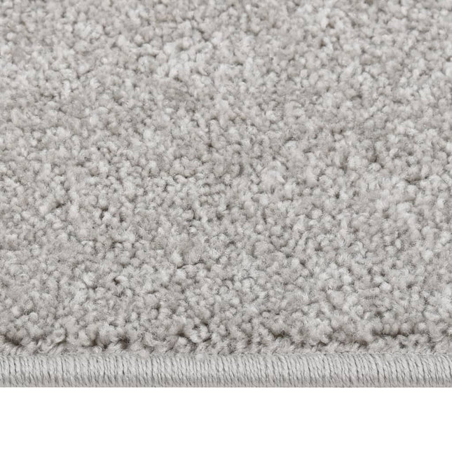 Tappeto a Pelo Corto 120x170 cm Grigio Chiaro