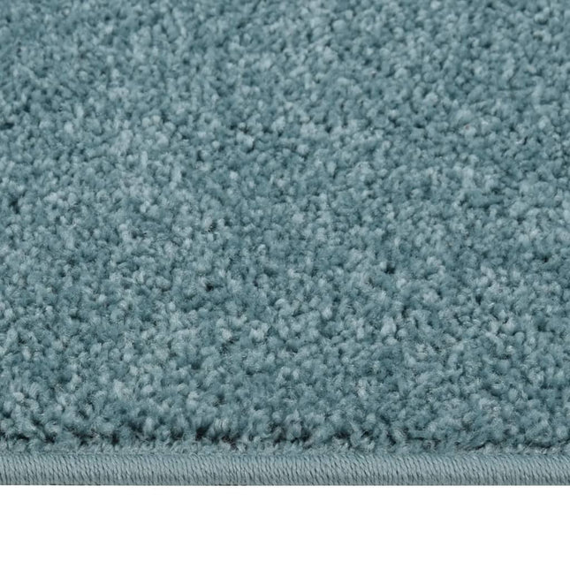 Tappeto a Pelo Corto 140x200 cm Blu