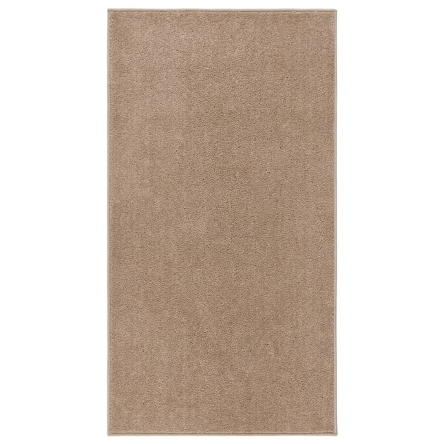 Tappeto a Pelo Corto 80x150 cm Marrone