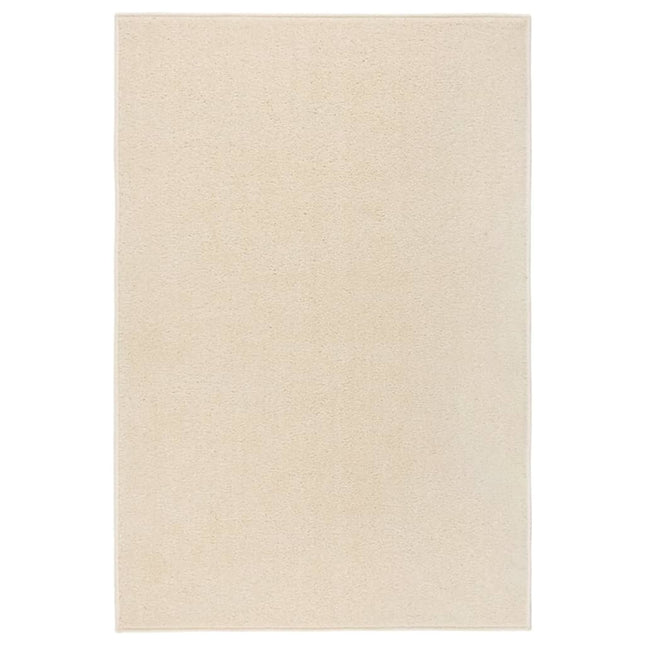 Tappeto a Pelo Corto 160x230 cm Crema