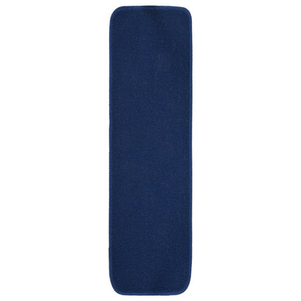 Tappetini per Scale 15 pz 75x20 cm Blu Antiscivolo Rettangolari