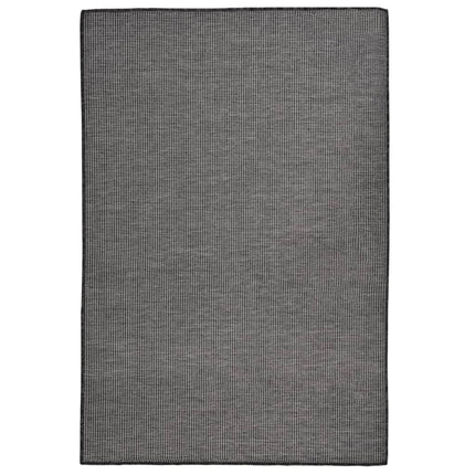 Tappeto da Esterni a Tessitura Piatta 120x170 cm Grigio