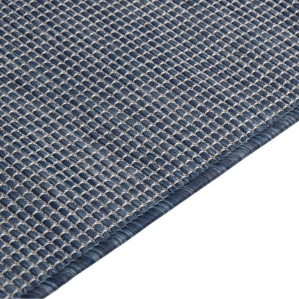 Tappeto da Esterni a Tessitura Piatta 200x280 cm Blu