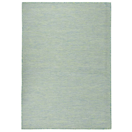 Tappeto da Esterni a Tessitura Piatta 200x280 cm Turchese