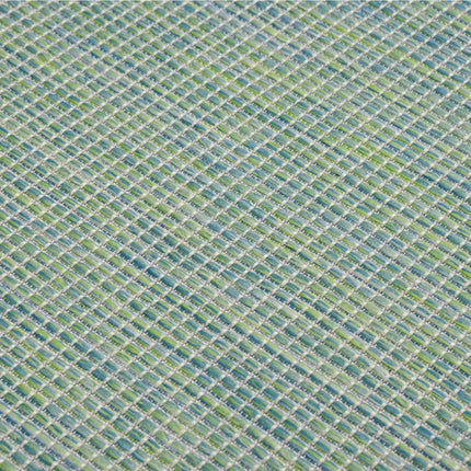 Tappeto da Esterni a Tessitura Piatta 200x280 cm Turchese