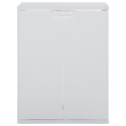 Mobile per Lavatrice Bianco 68,5x64,5x88 cm in PVC