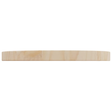 Piano Tavolo ÃƒËœ30x2,5 cm in Legno Massello di Pino