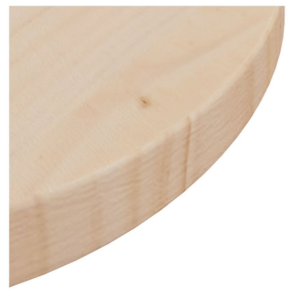 Piano Tavolo ÃƒËœ30x2,5 cm in Legno Massello di Pino