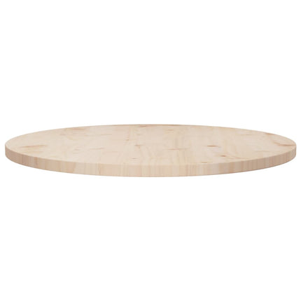 Piano Tavolo ÃƒËœ70x2,5 cm in Legno Massello di Pino