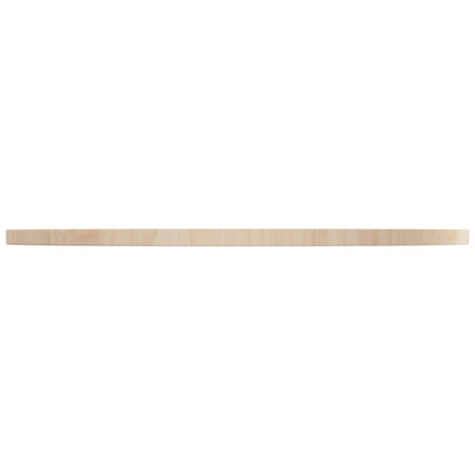 Piano Tavolo Ã˜80x2,5 cm in Legno Massello di Pino