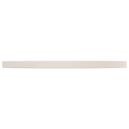 Piano Tavolo Bianco ÃƒËœ50x2,5 cm in Legno Massello di Pino