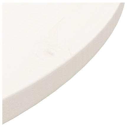 Piano Tavolo Bianco ÃƒÆ’Ã‹Å“70x2,5 cm in Legno Massello di Pino