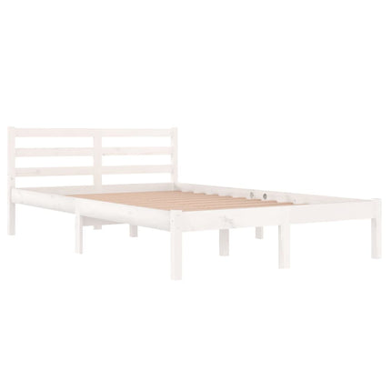 Giroletto in Legno Massello di Pino 120x200 cm Bianco