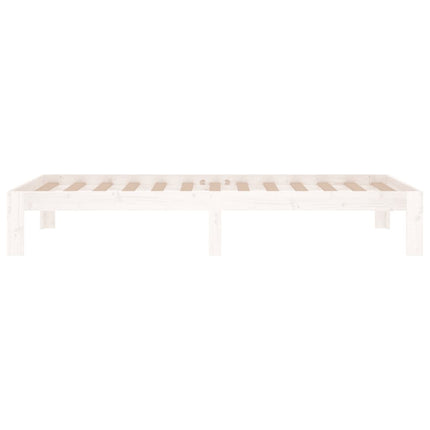 Giroletto Bianco in Legno Massello 90x190 cm Single