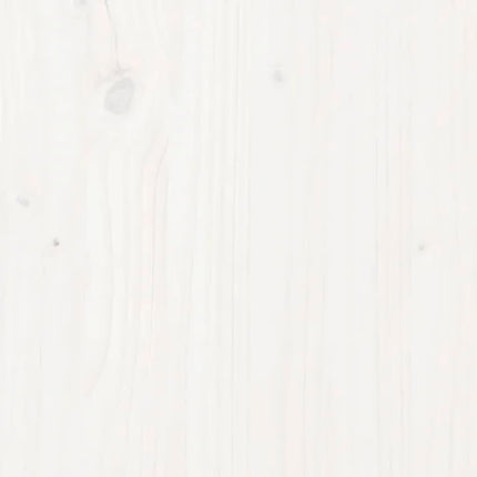 Giroletto Bianco in Legno Massello 90x190 cm Single