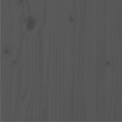 Giroletto Grigio in Legno Massello di Pino 140x200 cm