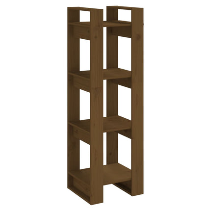 Libreria/Divisorio ambra 41x35x125 cm in Legno Massello