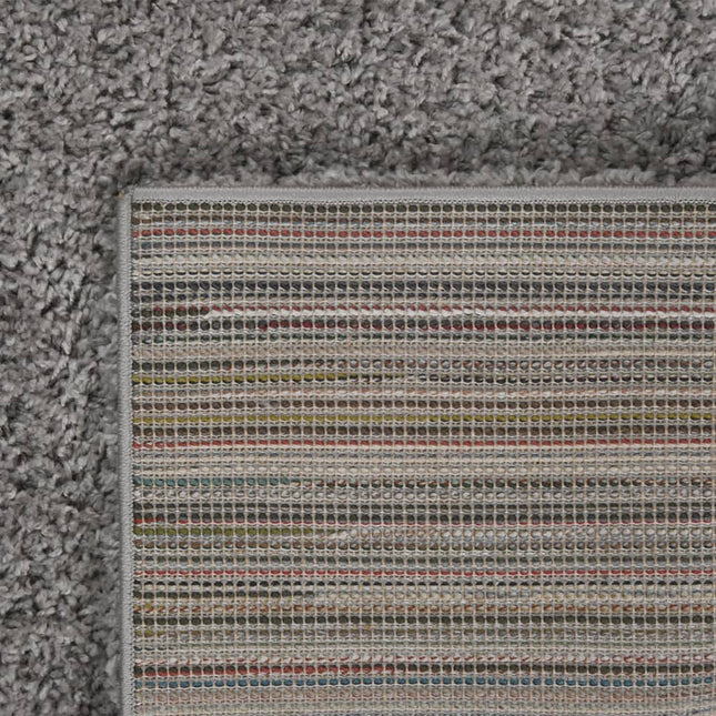Tappeto Shaggy a Pelo Alto Grigio 120x170 cm