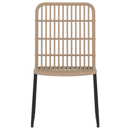 Set Mobili da Pranzo da Giardino 7 pz Rovere