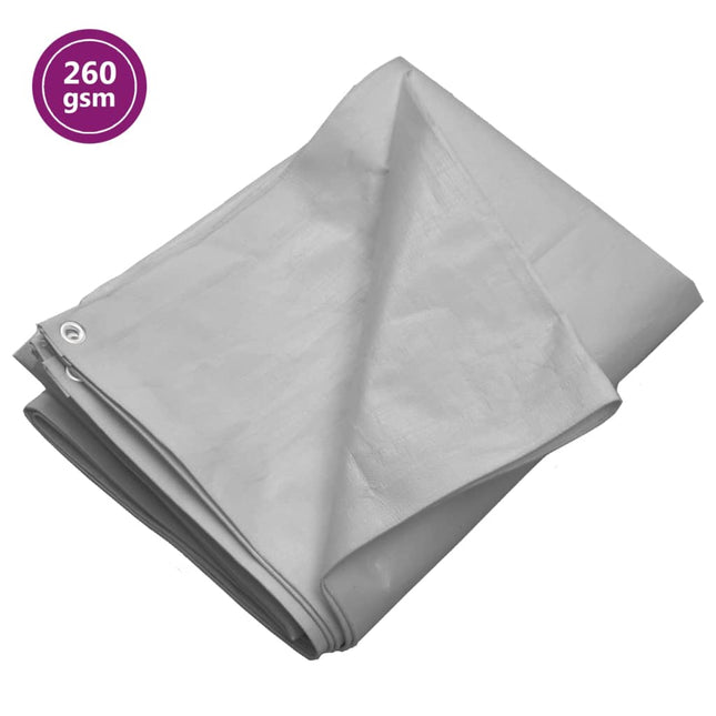 Telone 260 g/mÃ‚Â² 4x6 m Grigio HDPE