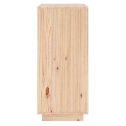 Credenza 38x35x80 cm in Legno Massello di Pino