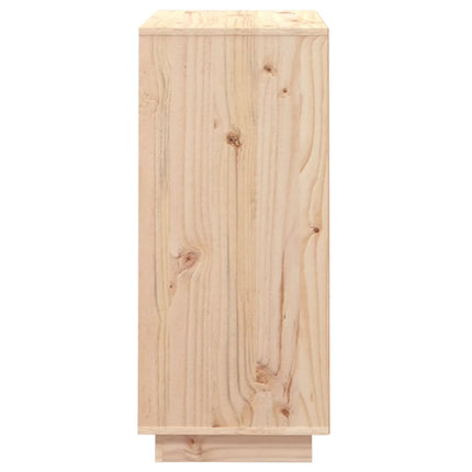 Credenza 74x35x80 cm in Legno Massello di Pino