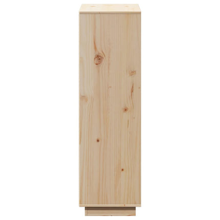 Credenza 74x35x117 cm in Legno Massello di Pino
