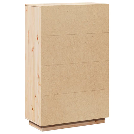 Credenza 74x35x117 cm in Legno Massello di Pino