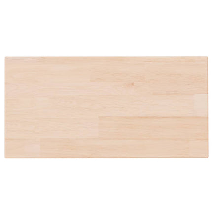 Ripiano 40x20x1,5 cm Legno Massello di Rovere Non Trattato