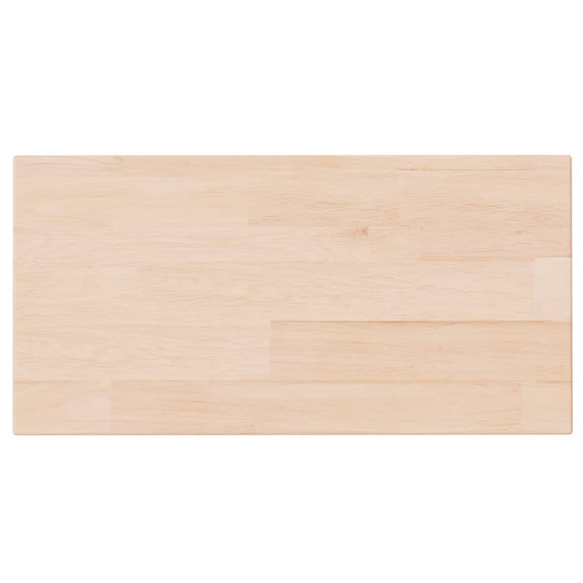 Ripiano 40x20x1,5 cm Legno Massello di Rovere Non Trattato