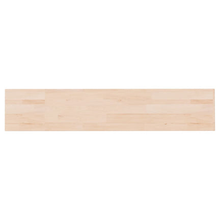 Ripiano 100x20x1,5 cm Legno Massello di Rovere Non Trattato