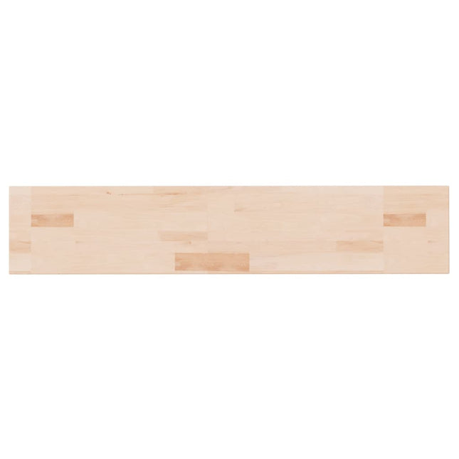 Ripiano 100x20x2,5 cm Legno Massello di Rovere Non Trattato