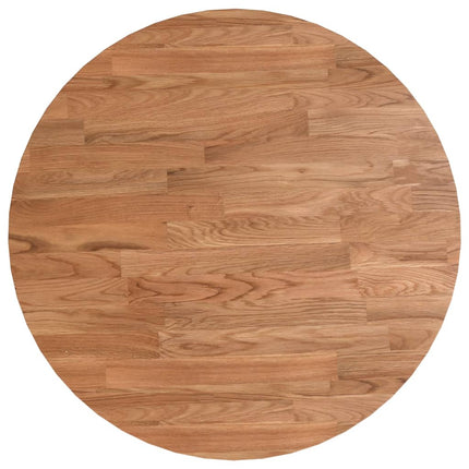 Piano Tavolo Rotondo Marrone Chiaro ÃƒËœ40x1,5 cm Rovere Trattato