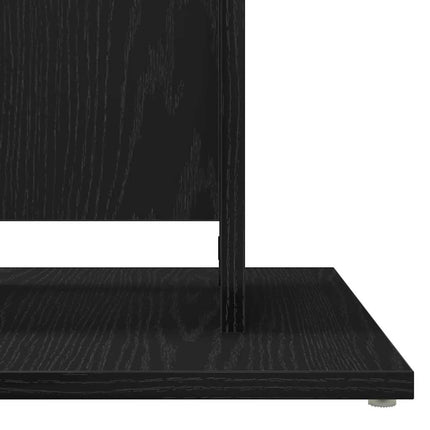 Tavolino da Salotto Rovere Fumo 70x35x55cm Legno Multistrato