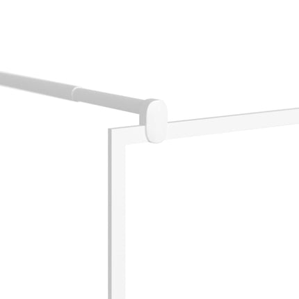 Parete per Doccia Walk in 115x195 cm in Vetro ESG Bianco