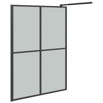 Cabina Doccia 140x195 cm con Vetro Temperato Scuro